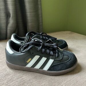 adidas Samba Kids Sneakers - Black and White